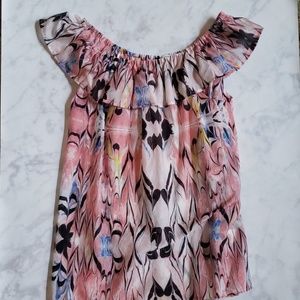 New J. Crew off the shoulder top XS